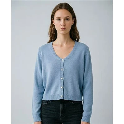 Цроппед џемпер за жене