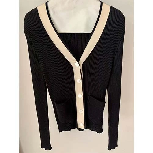 Thick Wool Vneck Sweater factory Thick Wool Vneck Sweater factory